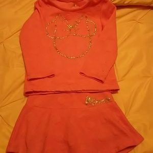 Minnie mouse skirt outfit